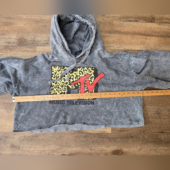 MTV Gray Hoodie with Logo - Picture 8 of 11